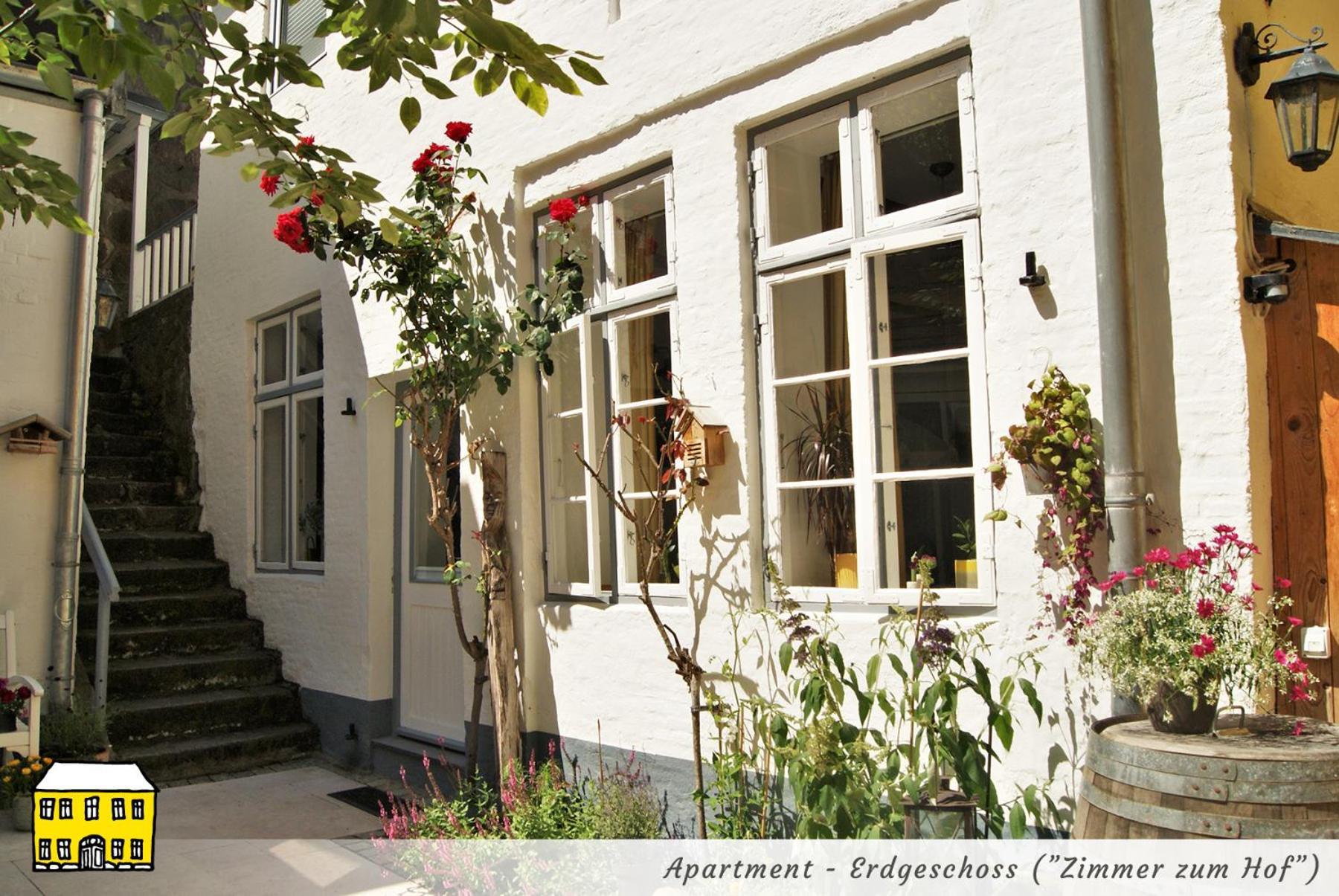 Das Gelbe Haus - Drei Besondere Ferienwohnungen Flensburg Luaran gambar