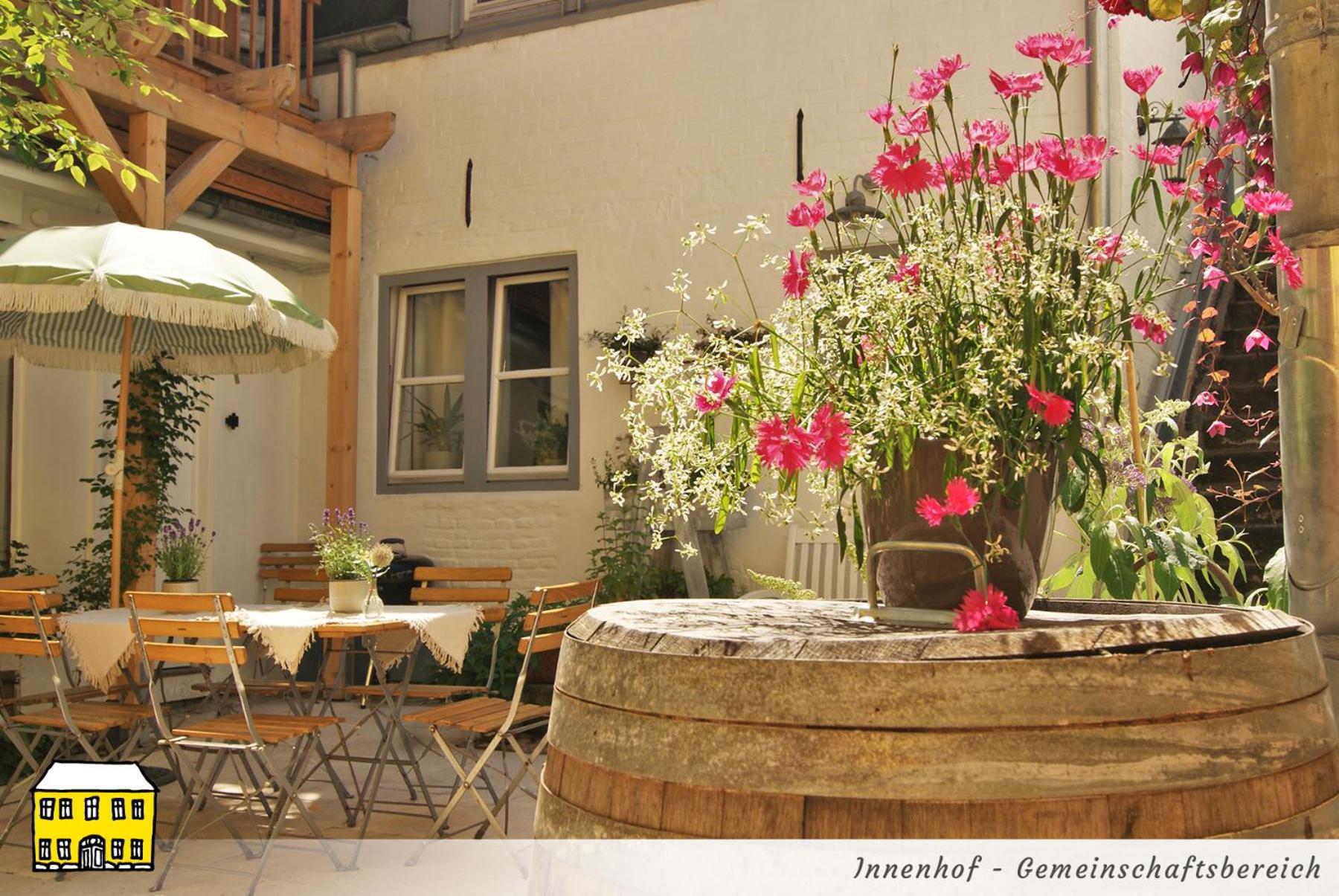 Das Gelbe Haus - Drei Besondere Ferienwohnungen Flensburg Luaran gambar