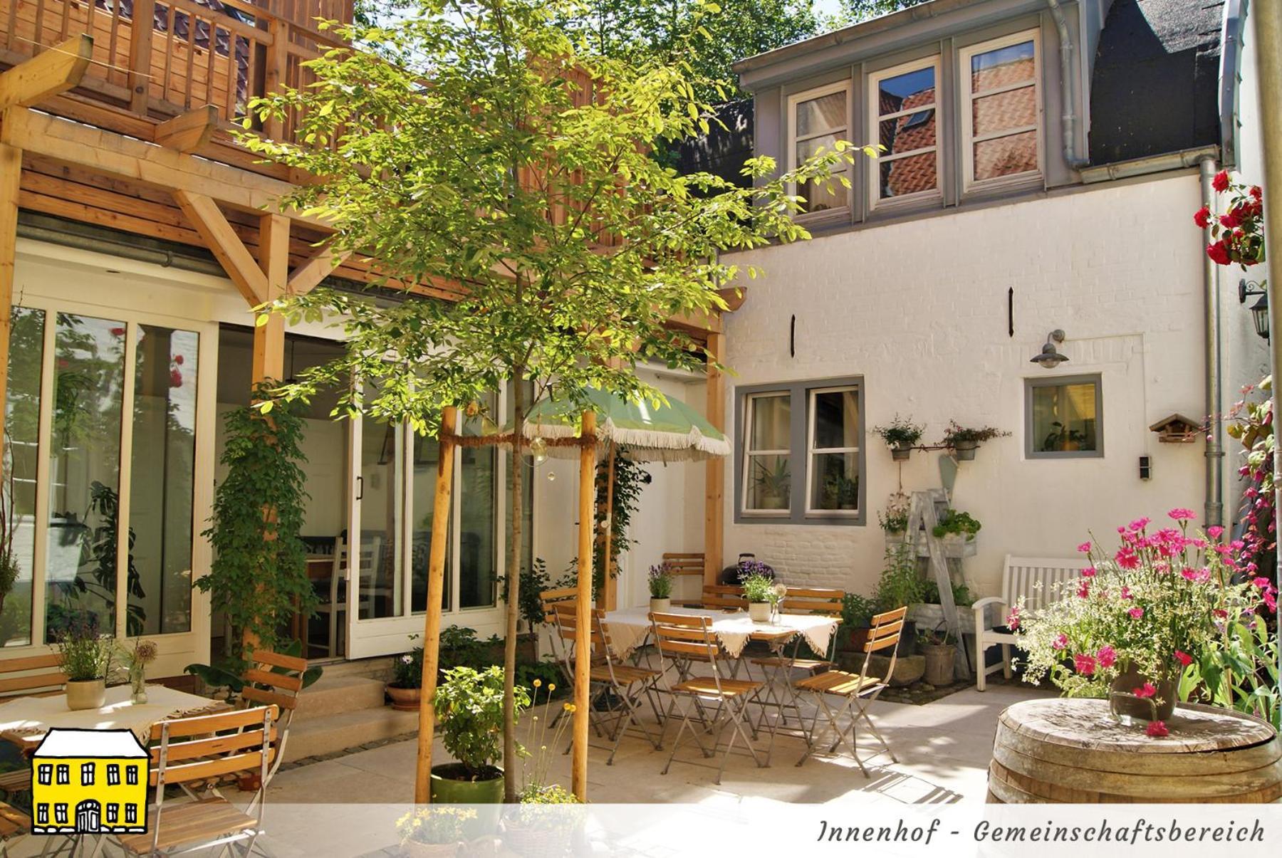 Das Gelbe Haus - Drei Besondere Ferienwohnungen Flensburg Luaran gambar