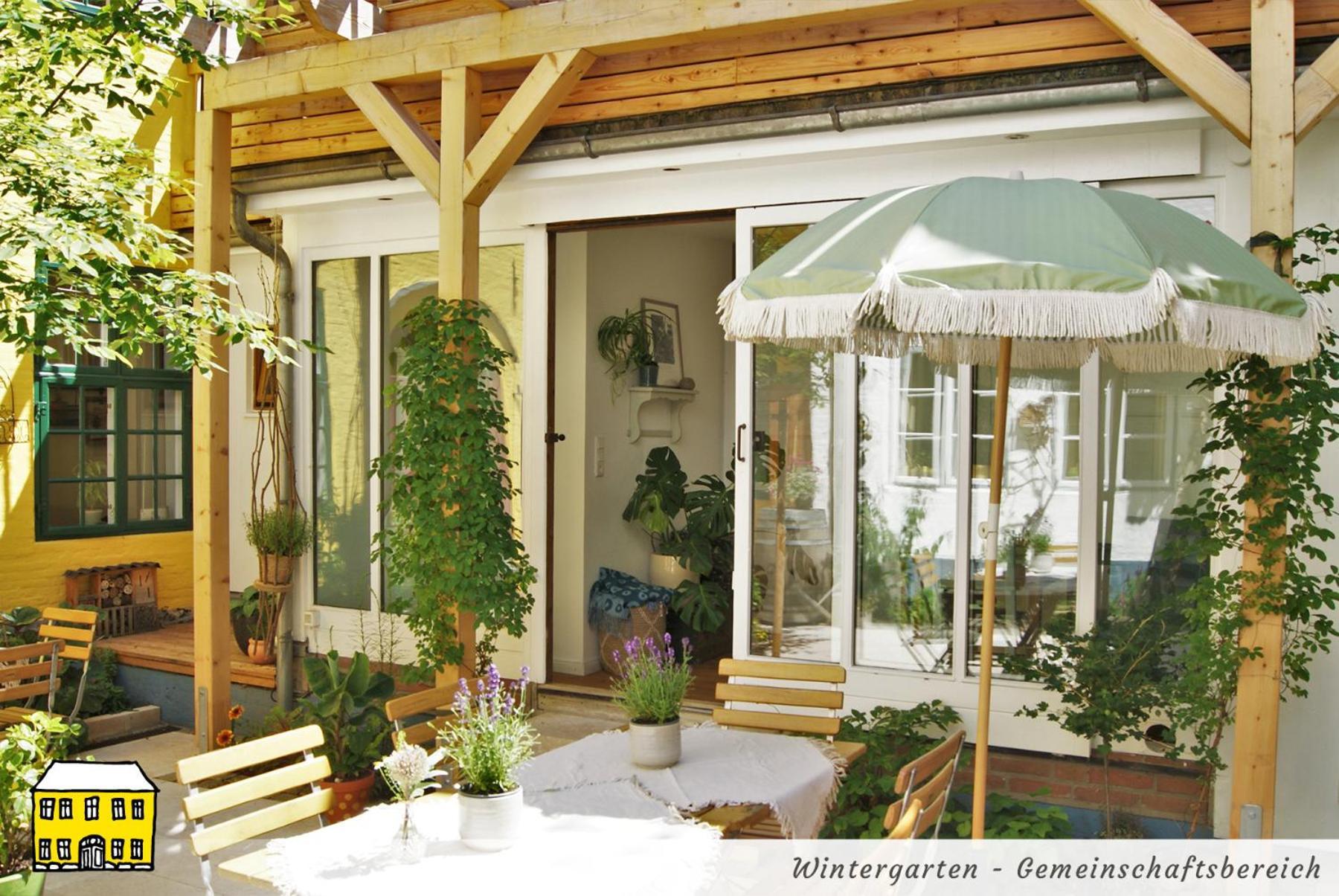 Das Gelbe Haus - Drei Besondere Ferienwohnungen Flensburg Bilik gambar